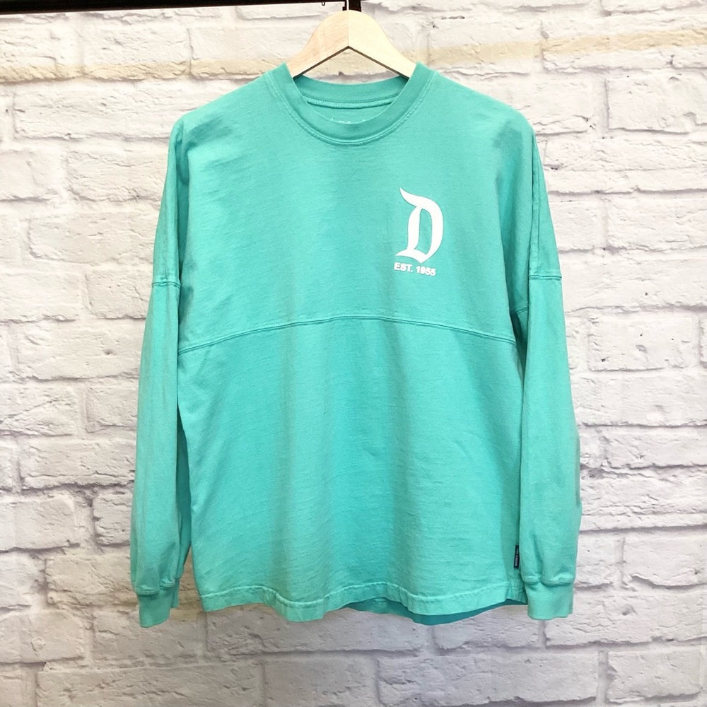 Disney Teal Long Sleeve Tee